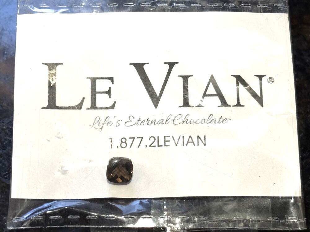 Le Vian 1ct Chocolate Quartz Cushion Cut Gemstone, Portugal Sourced